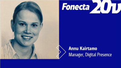 Fonecta 20v - Annu Kairtamo, Digital Presence Manager