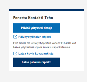 Kontaktin ja Kontakti Pron päivitysohjeet | Fonecta yrityksille